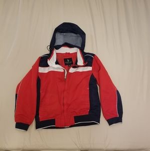 Boys hooded U.S. Polo Assn. jacket size small